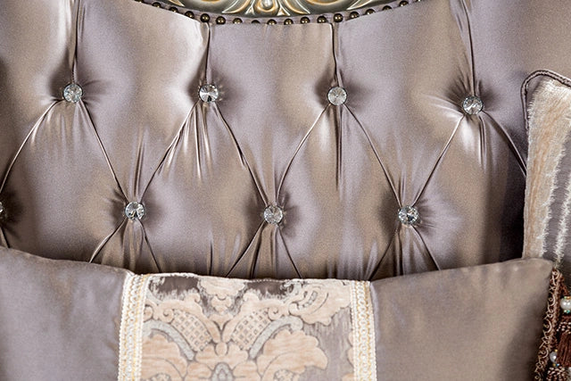 Albacete Sofa Campage & Walnut