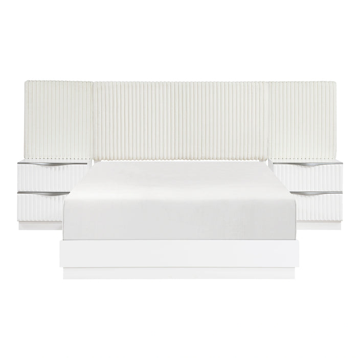 Linea-5pc Set Queen Wall Bed (QB+2NS+2NS-P) image