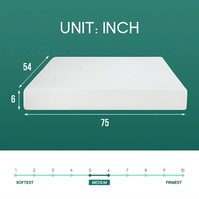 Artemisia 6" Full Memory Foam Mattress