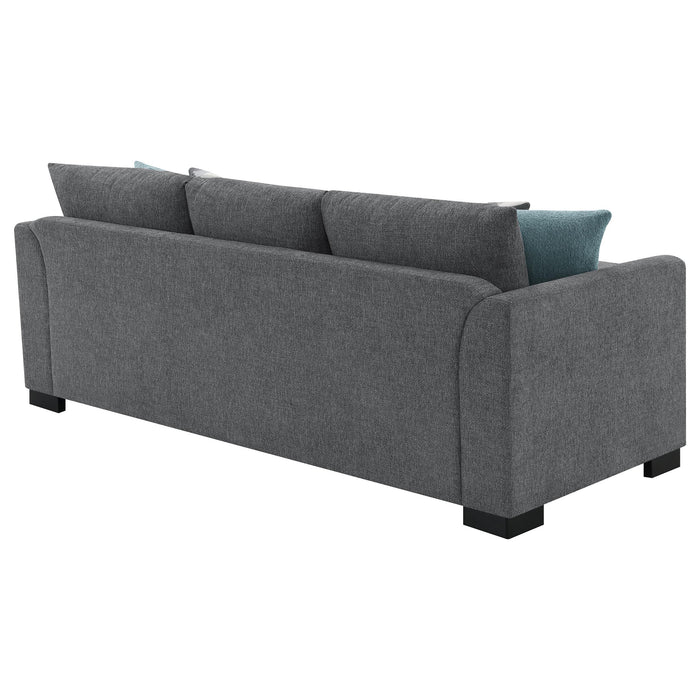 Storey Upholstered Sleeper Sectional Chaise Sofa