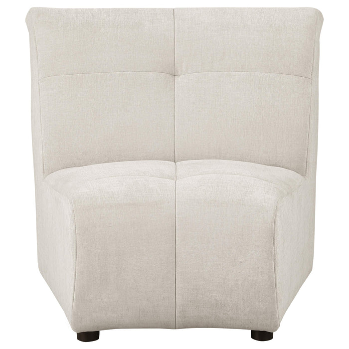 Charlotte Upholstered Modular Sectional Sofa Ivory