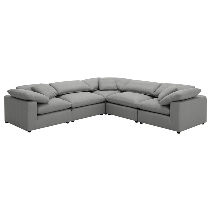 Raleigh Boucle Upholstered Modular Sectional