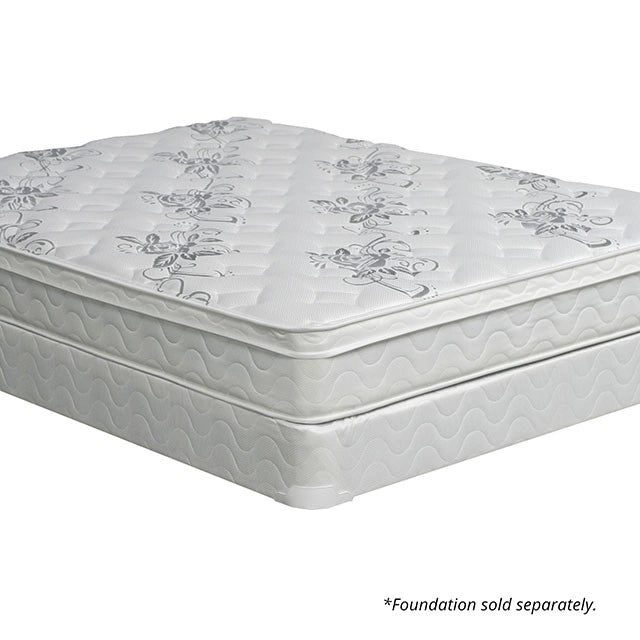 JALEN White 9" Euro Top Mattress