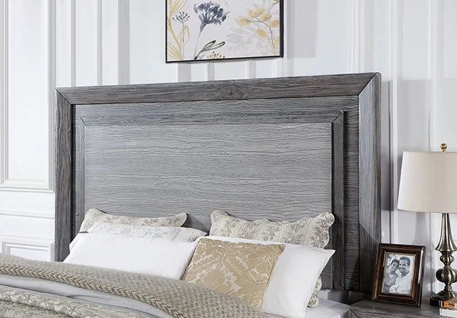 RAIDEN Cal.King, E.King, & Queen Bed, Gray