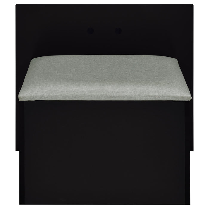 Flora Makeup Vanity Table with LED Mirror and Stool