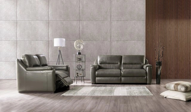 ALTAMURA Power Sofa, Gray & Beige