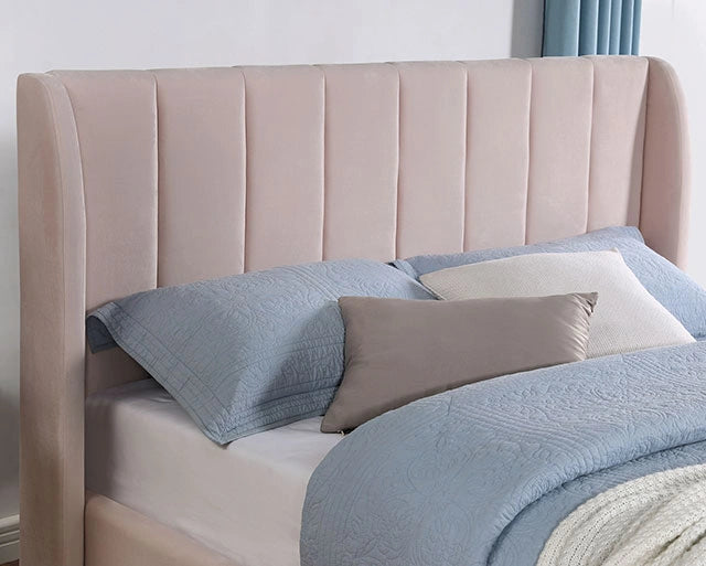 PEARL Full, Queen, & Twin Bed, Light Pink
