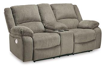 Draycoll Power Reclining Loveseat with Console