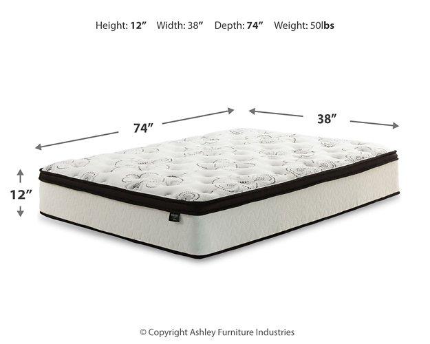 Chime 12 Inch Hybrid Mattress in a Box