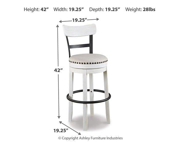 Valebeck Bar Height Bar Stool