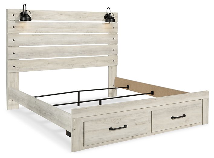 Cambeck Bed with 2 Storage Drawers