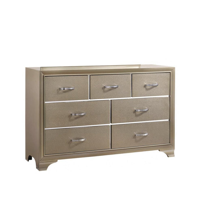 Beaumont 7-drawer Rectangular Dresser Champagne