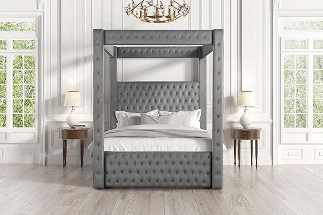 Etherea Bed Gray & Black