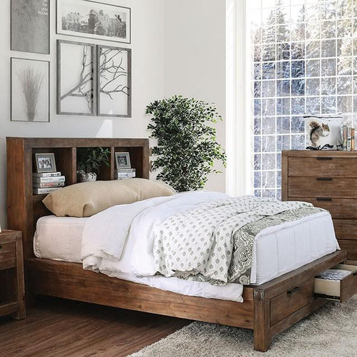 Mcallen Weathered Light Oak E.King Bed image