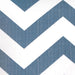 ZOE 18" X 18" Pillow, Blue Chevron (2/CTN) image