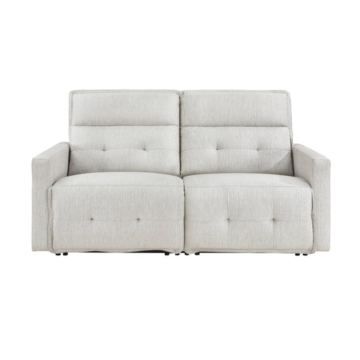 Salida-(2)Power Double Reclining Love Seat with Power Headrests image