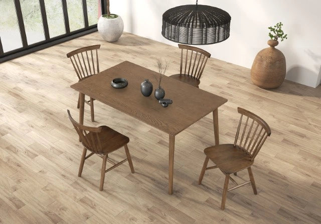 Beale Dining Table Walnut & Black