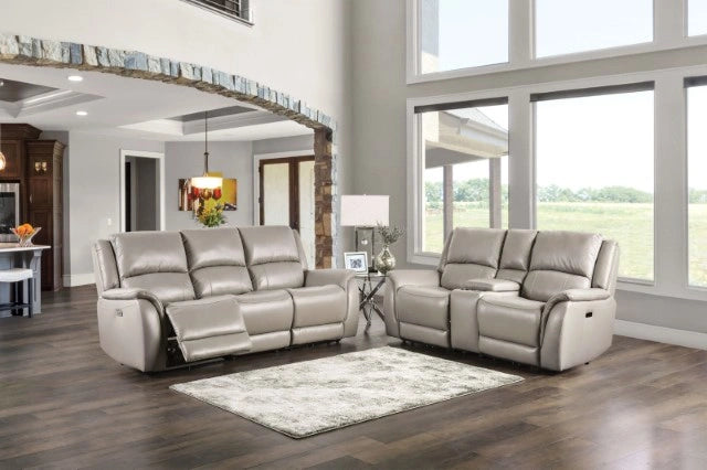 GORGIUS Power Recliner, Light Gray