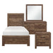 Corbin Bed Set Brown image