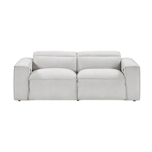 Phoebe-(2)Power Double Reclining Love Seat with Power Headrests image