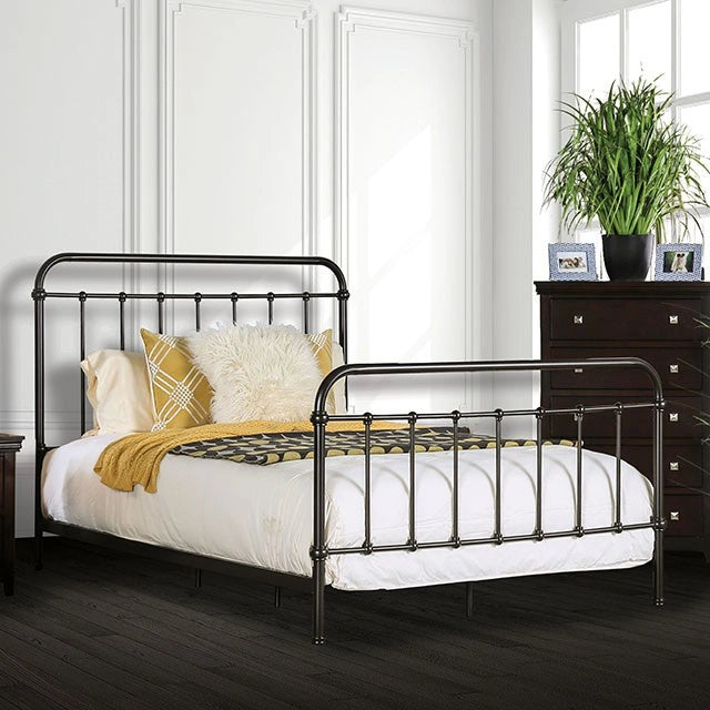 Iria Bed Brown & Black