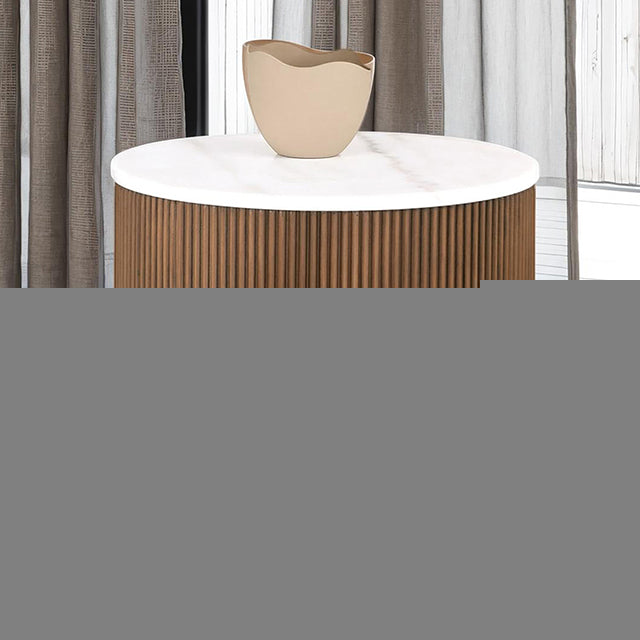 Virden Round End Table