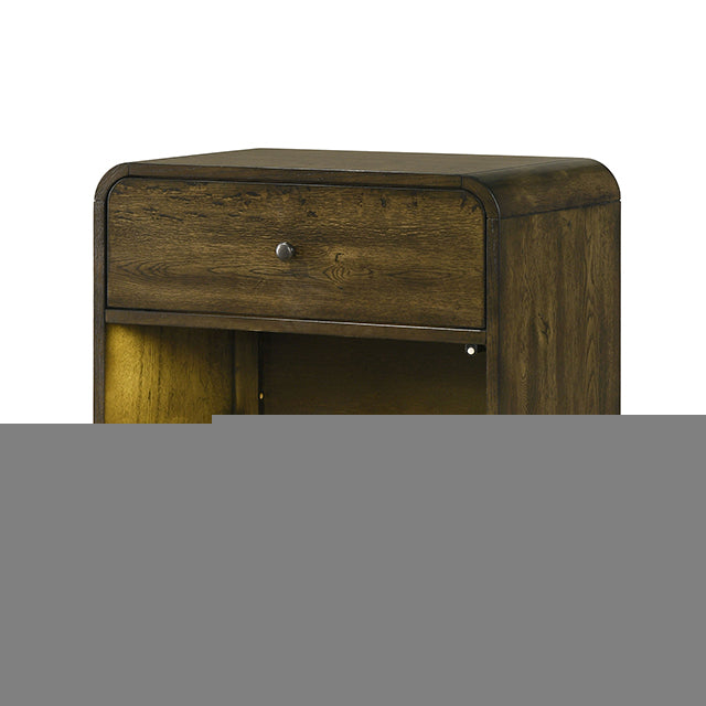 Heswall Nightstand w/ LED